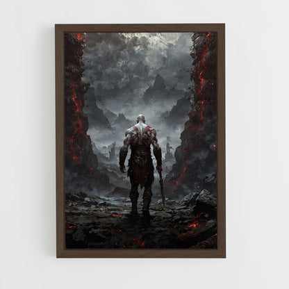 ap-god of war-5 cadre Bois foncé