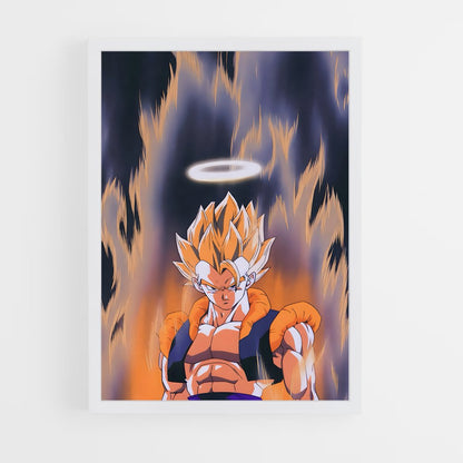 ap-gogeta-8 cadre Blanc