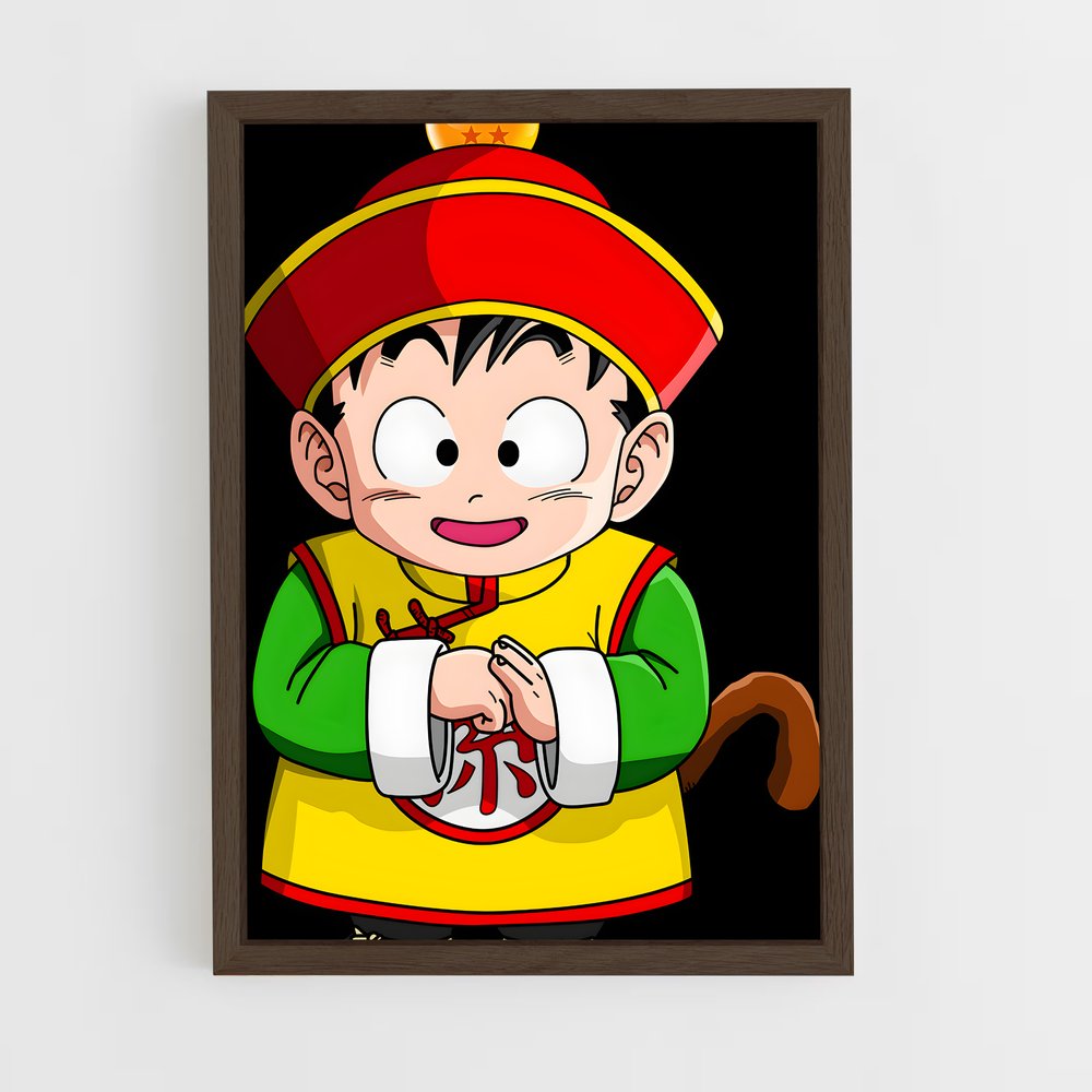 ap-gohan-3 cadre Bois foncé