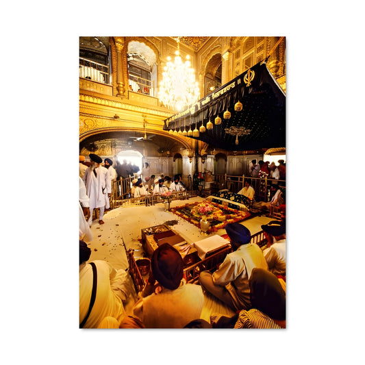 Poster Prières au Temple Doré