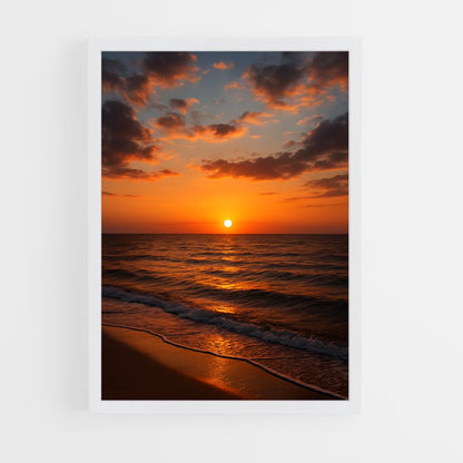 ap-golden sunset-1 cadre Blanc