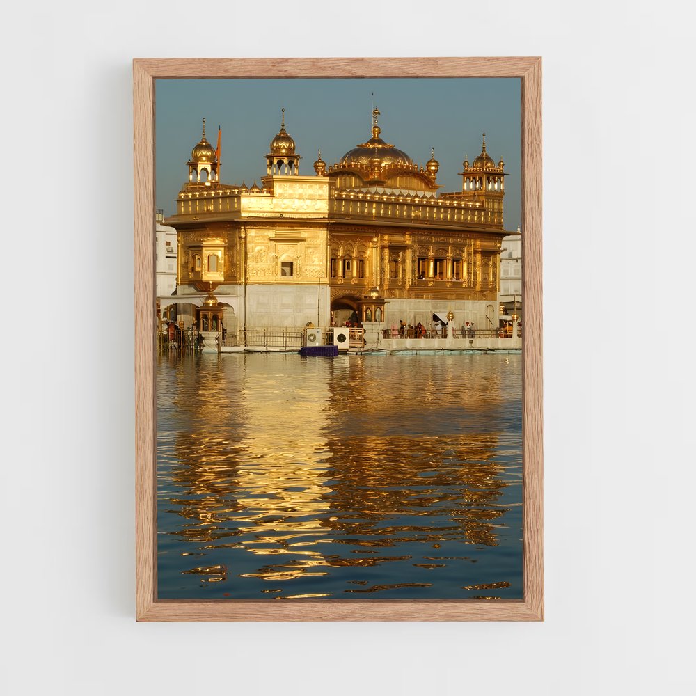 ap-golden temple-3 cadre Bois clair