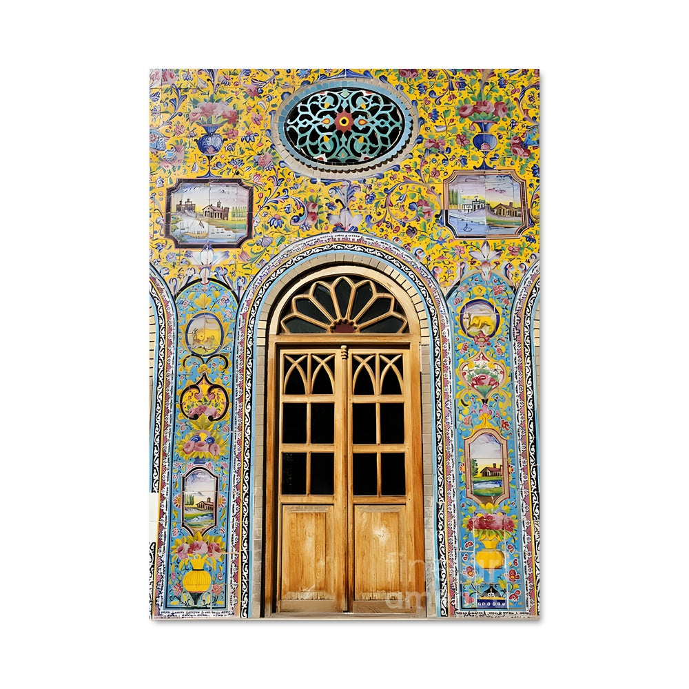 Poster Palais en Couleurs