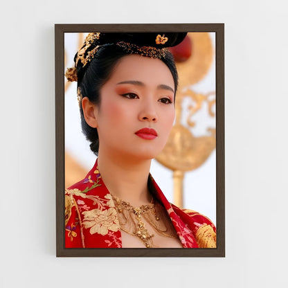 ap-gong li-2 cadre Bois foncé