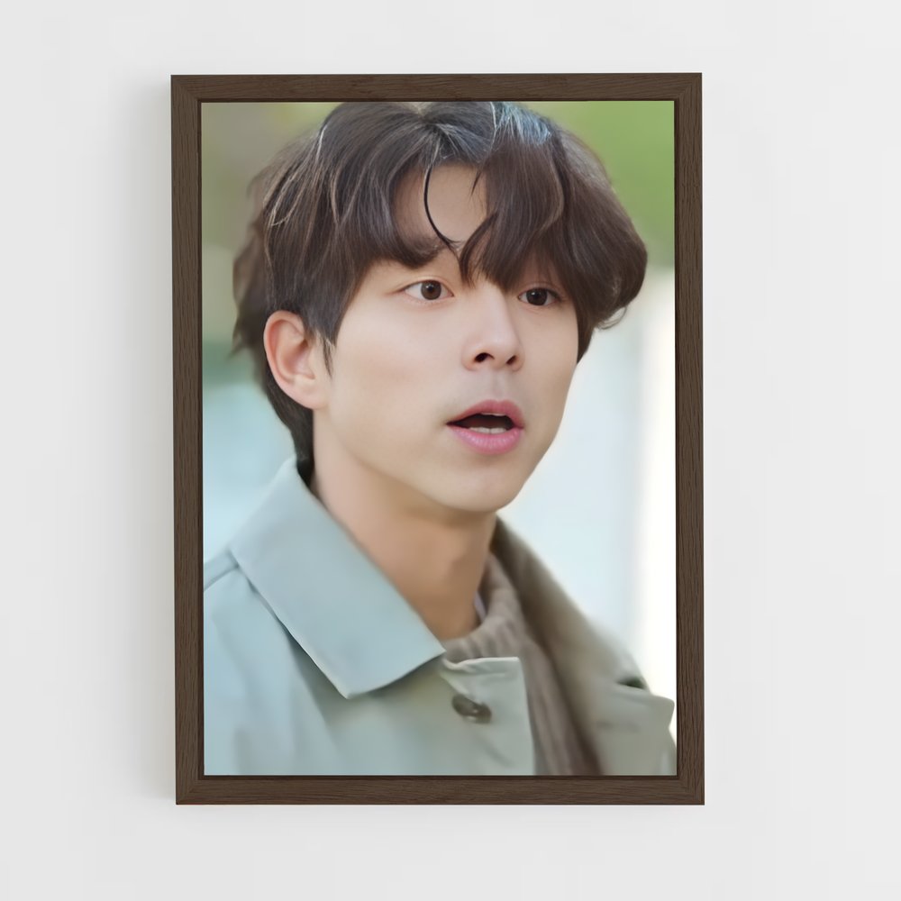 ap-gong yoo-4 cadre Bois foncé