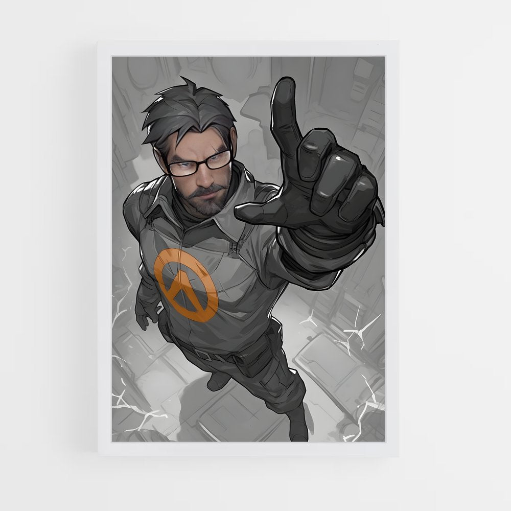ap-gordon freeman-1 cadre Blanc