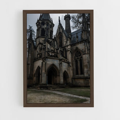 ap-gothic architecture-3 cadre Bois foncé