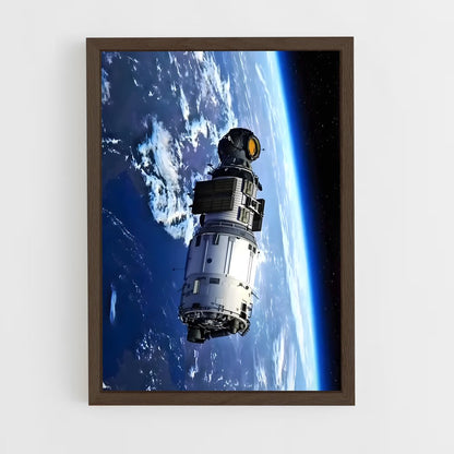 ap-gps satellite-1 cadre Bois foncé