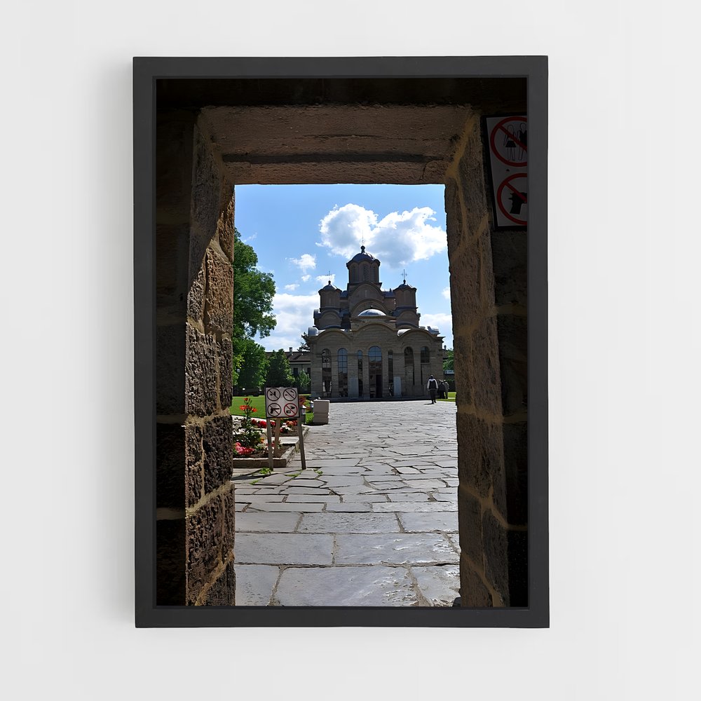 ap-gracanica monastery-2 cadre Noir