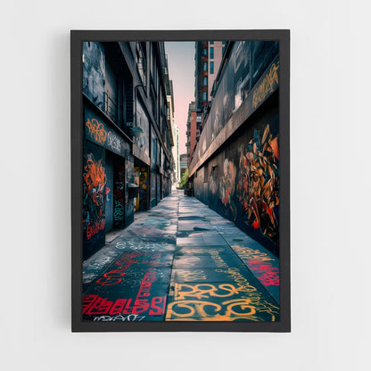 ap-graffiti art-13 cadre Noir