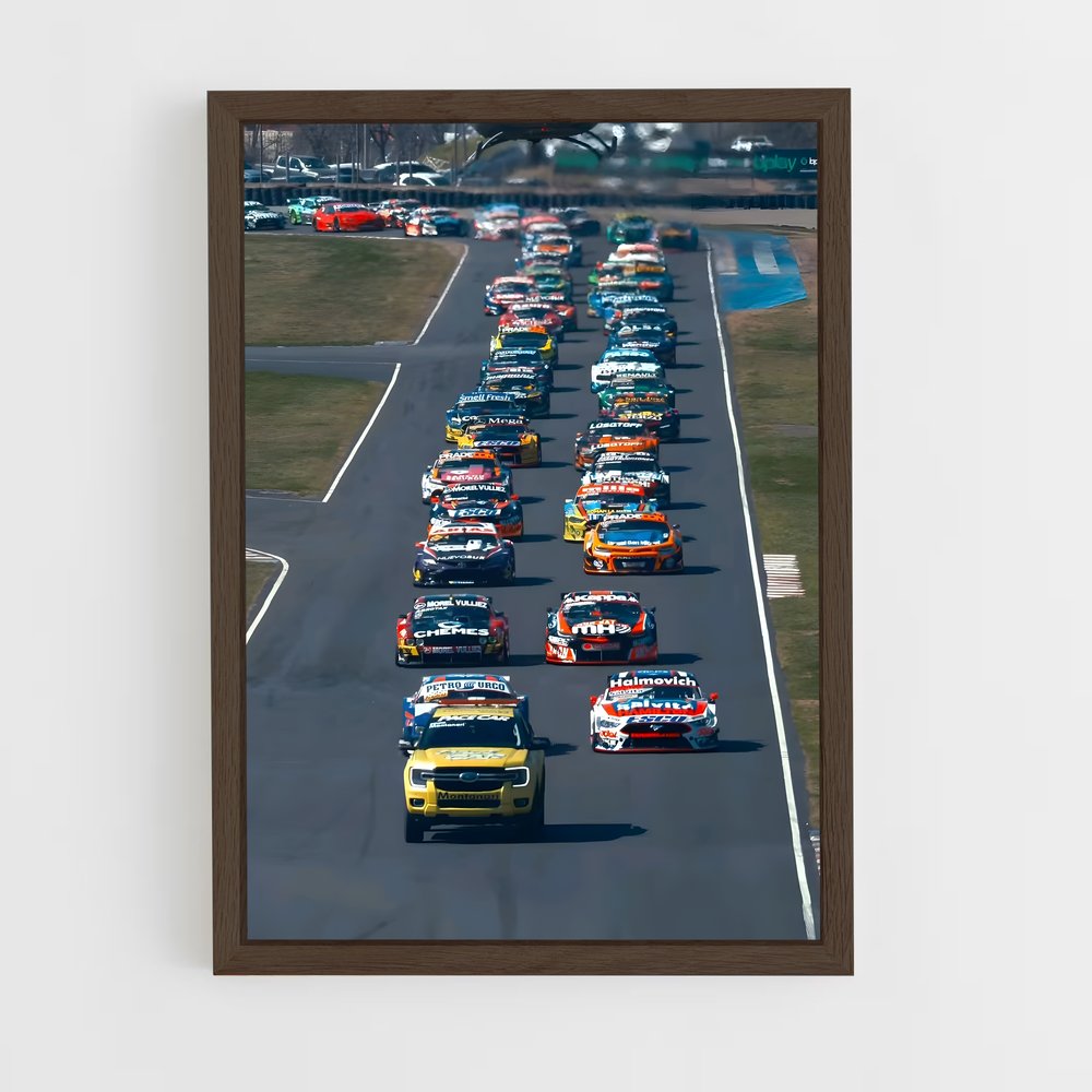 ap-gran turismo-9 cadre Bois foncé