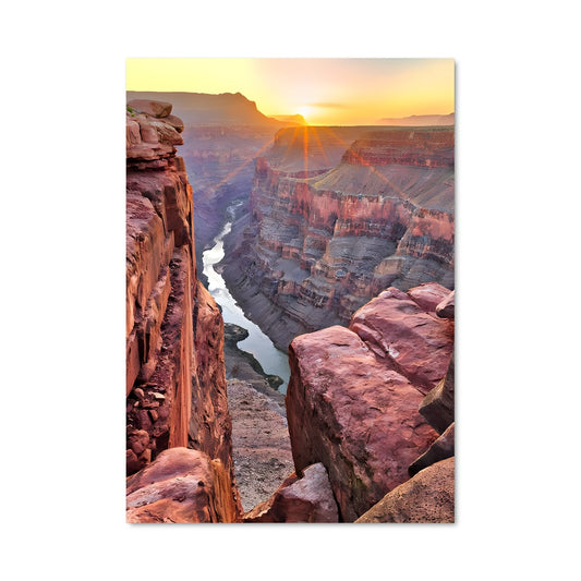 Poster Crépuscule sur le Grand Canyon