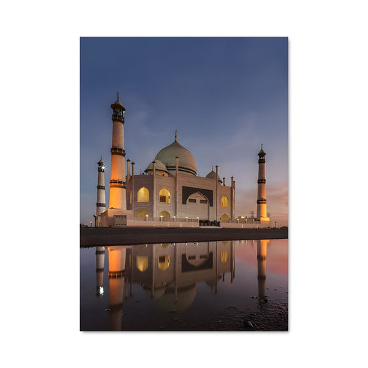 Poster Mosquée au Crépuscule
