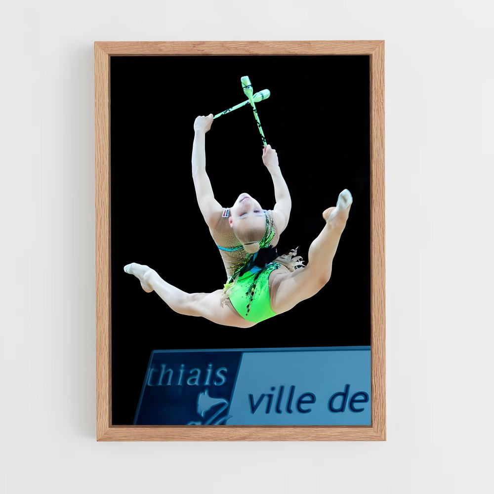 ap-grand prix series gymnastics-1 cadre Bois clair