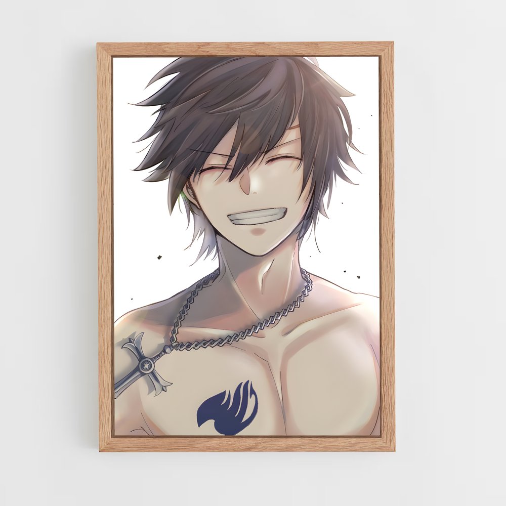 ap-gray fullbuster-1 cadre Bois clair
