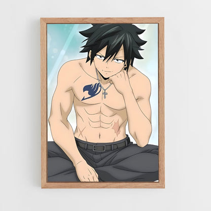 ap-gray fullbuster-6 cadre Bois clair