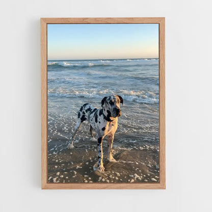 ap-great dane-2 cadre Bois clair