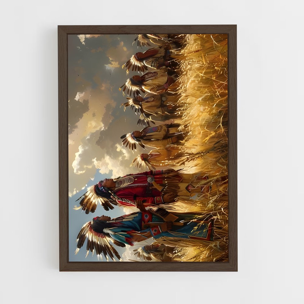 ap-great spirit-1 cadre Bois foncé