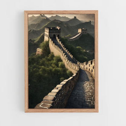 ap-great wall-25 cadre Bois clair