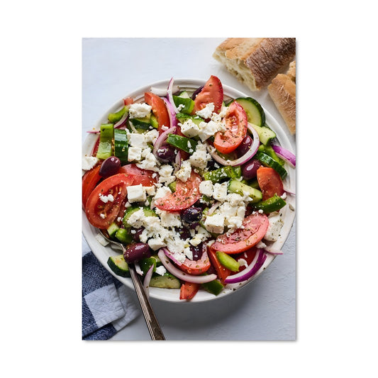 Poster Greek salad 25850