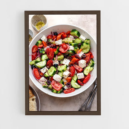 ap-greek salad-1 cadre Bois foncé