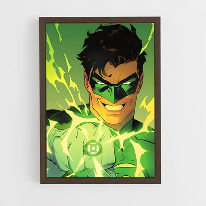 ap-green lantern-1 cadre Bois foncé