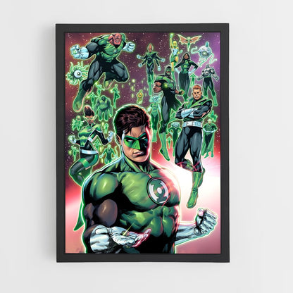 ap-green lantern-2 cadre Noir