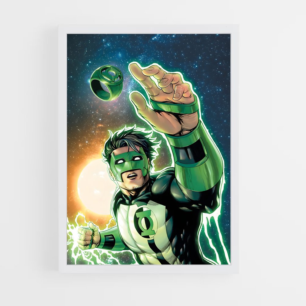 ap-green lantern-4 cadre Blanc