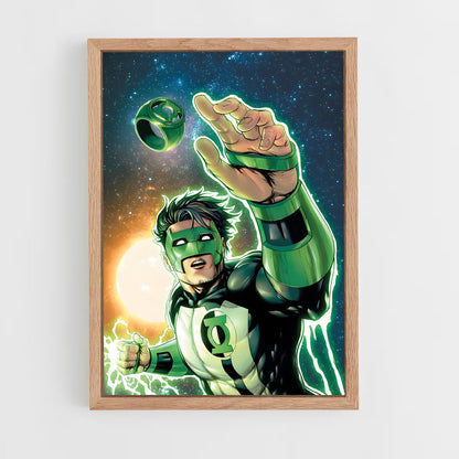 ap-green lantern-4 cadre Bois clair