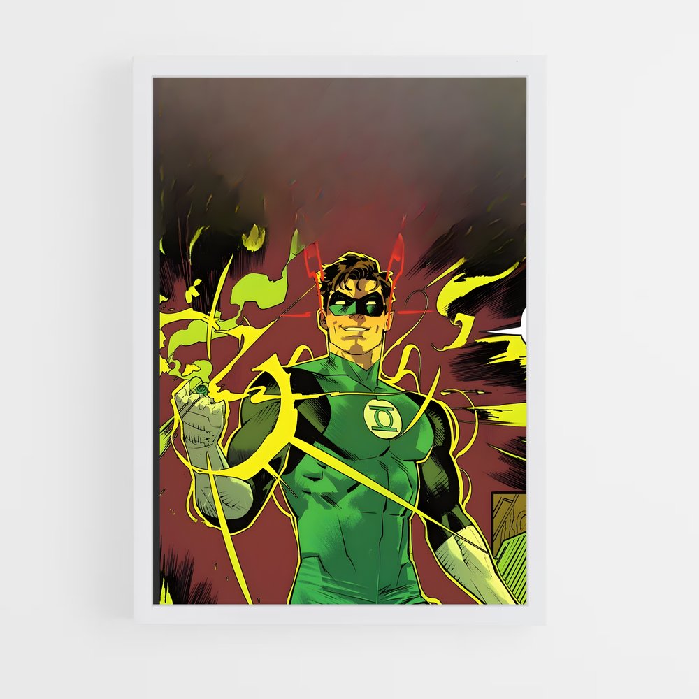 ap-green lantern-9 cadre Blanc