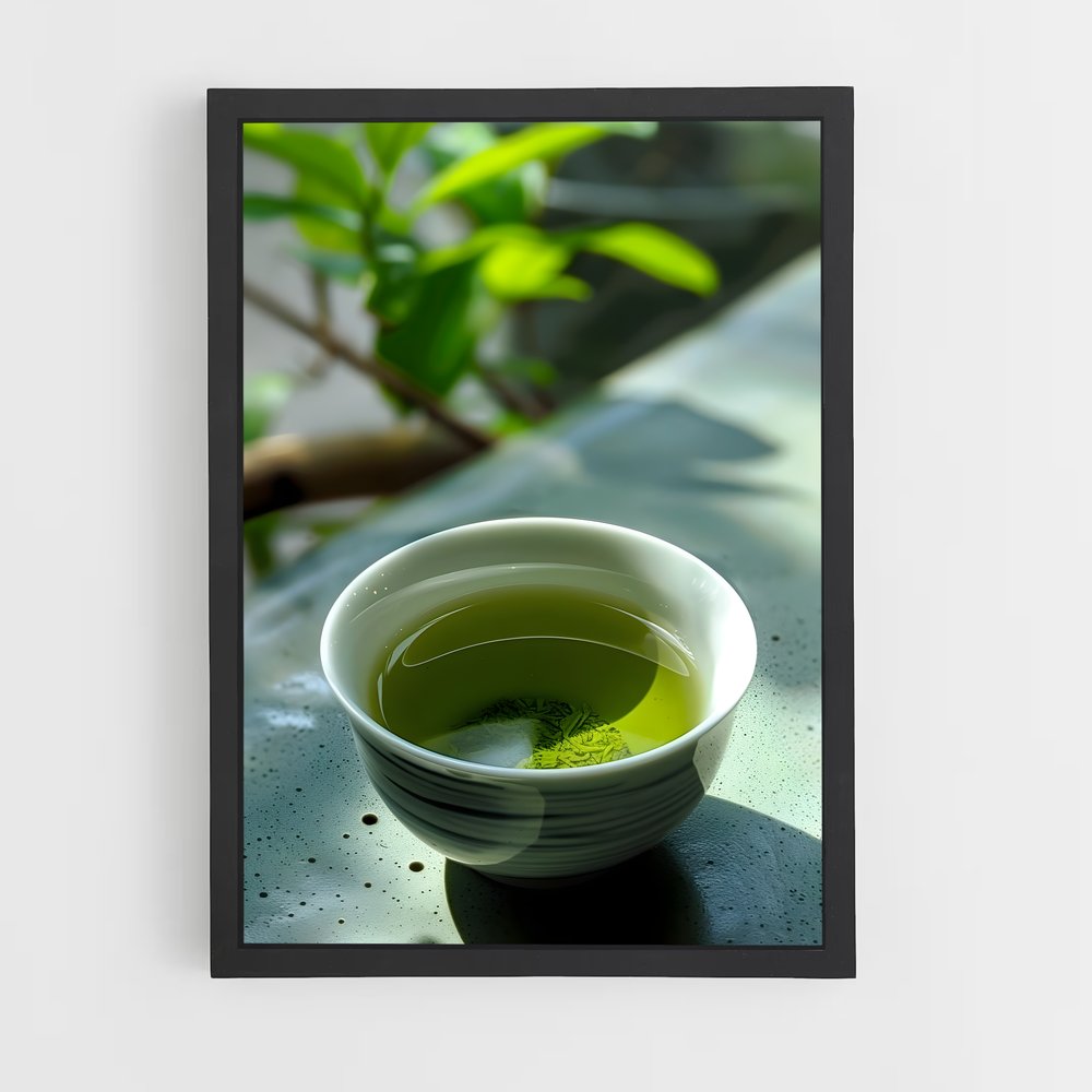ap-green tea-2 cadre Noir