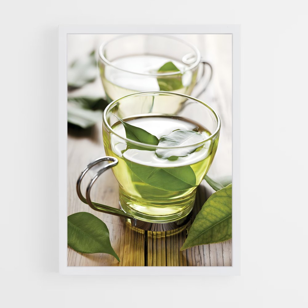 ap-green tea-6 cadre Blanc