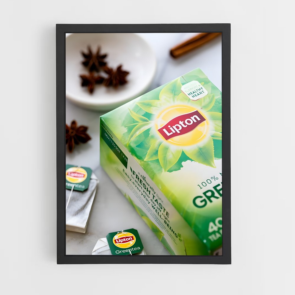 ap-green tea-7 cadre Noir