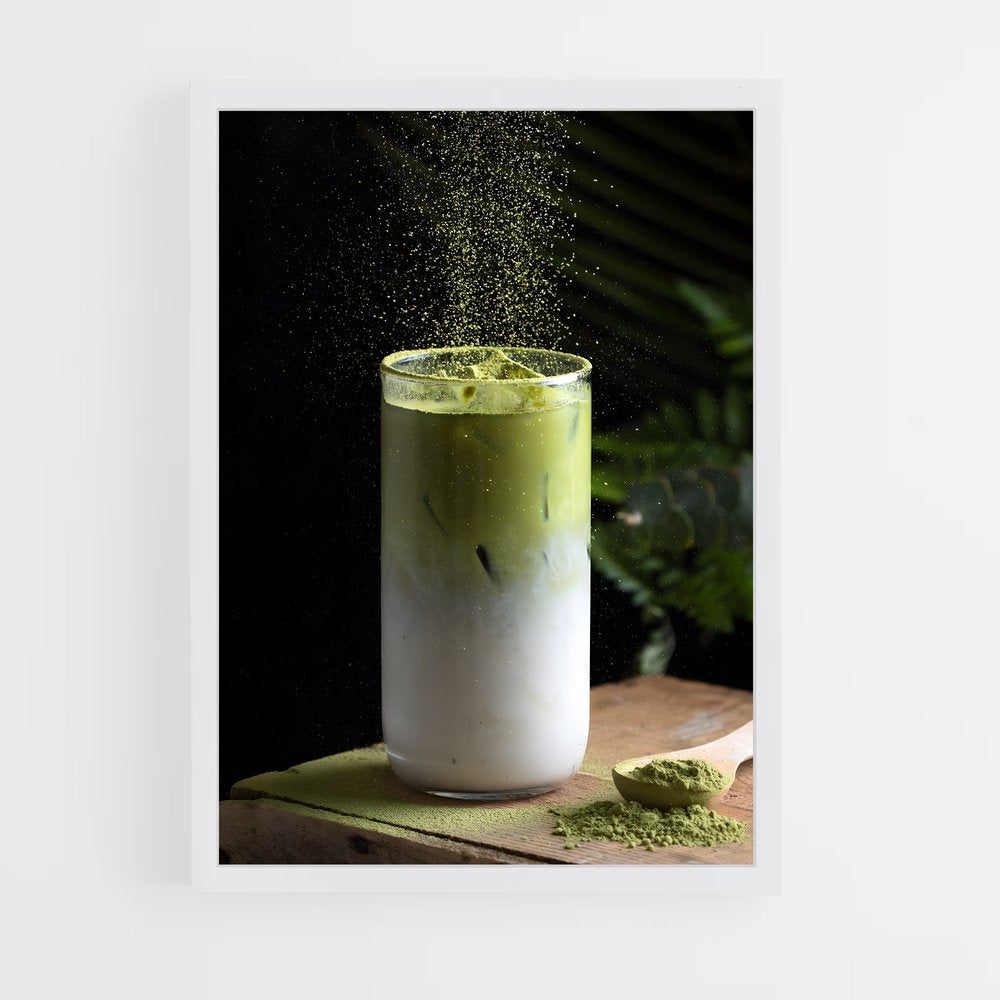 ap-green tea-8 cadre Blanc