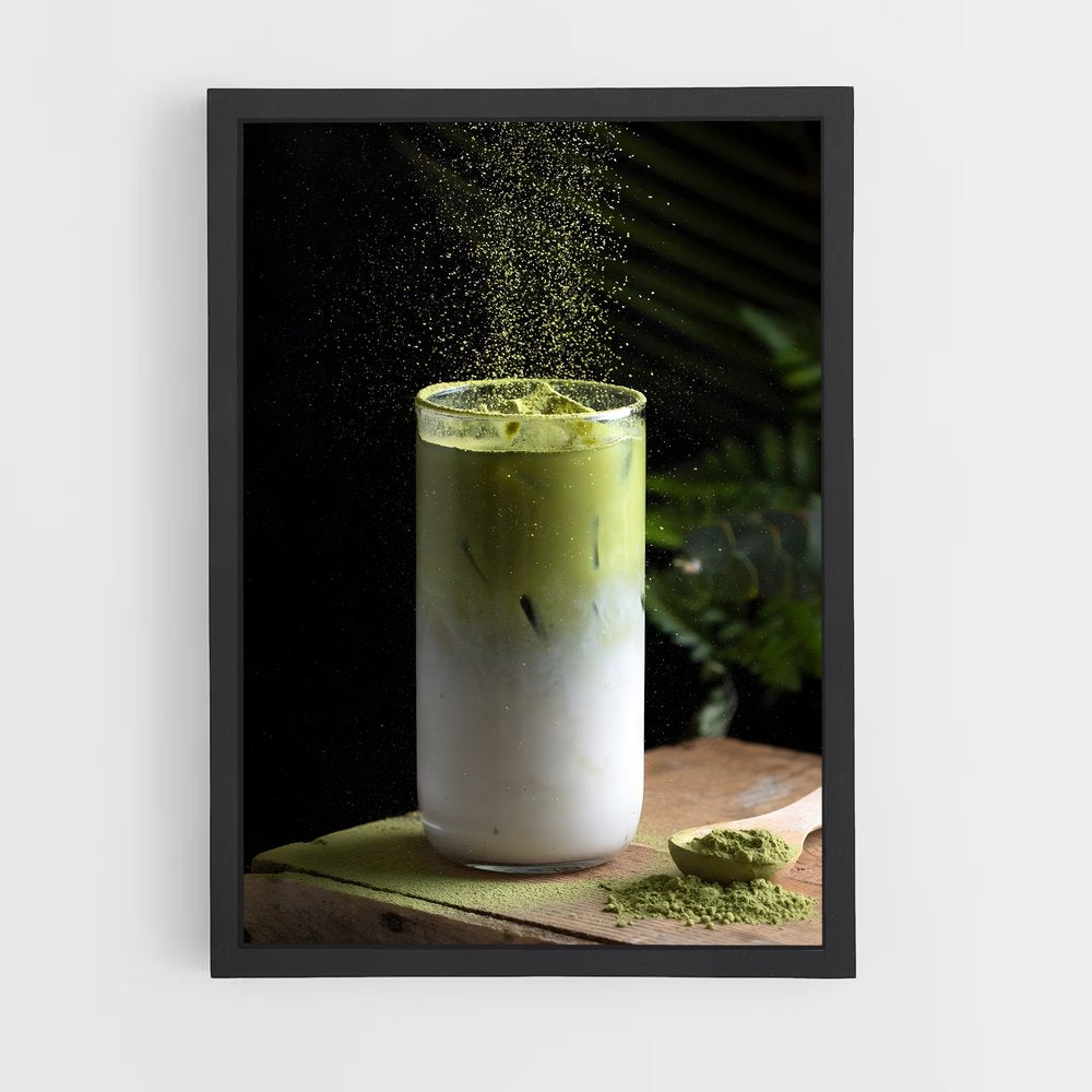 ap-green tea-8 cadre Noir
