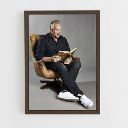 ap-greg davies-4 cadre Bois foncé
