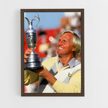 ap-greg norman-1 cadre Bois foncé