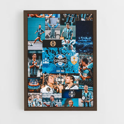 ap-gremio fbpa-6 cadre Bois foncé