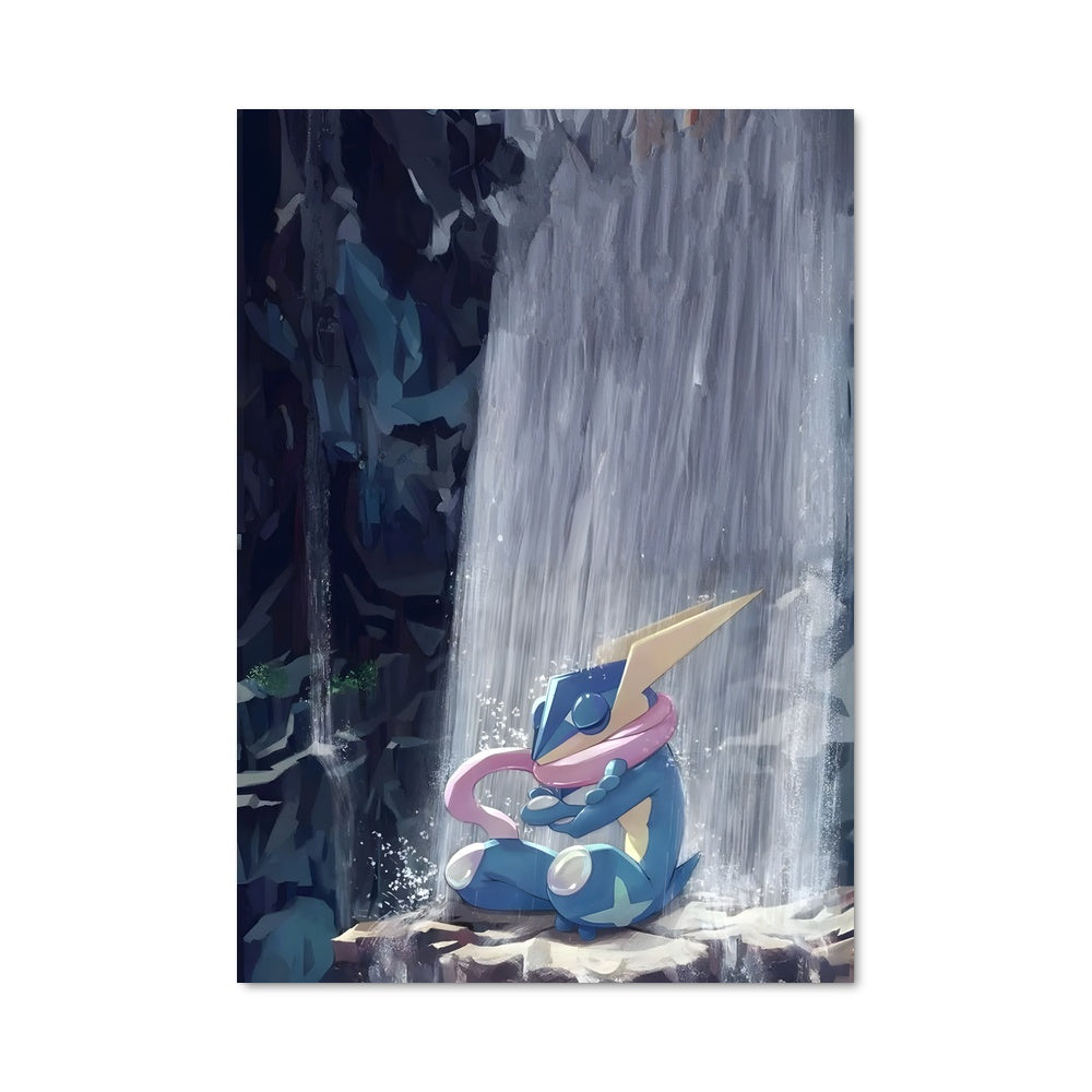 Poster Greninja Splash