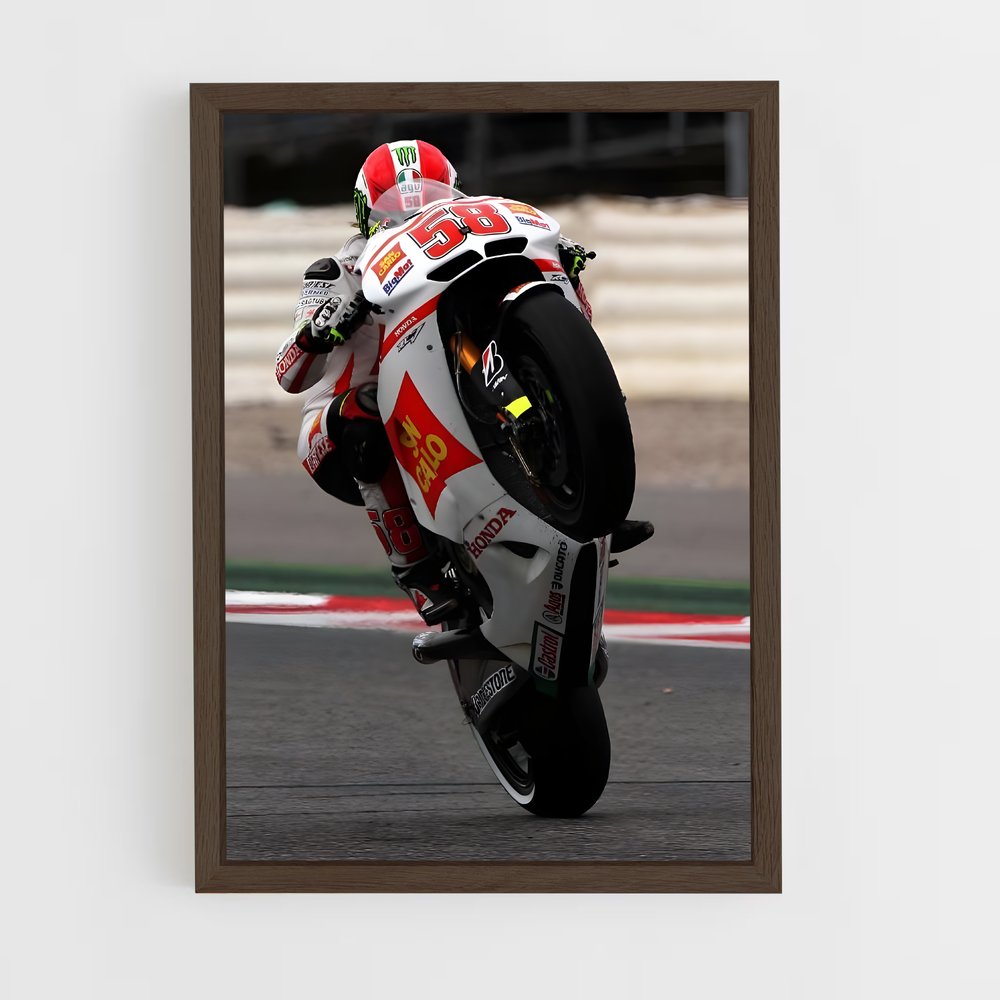 ap-gresini racing-3 cadre Bois foncé