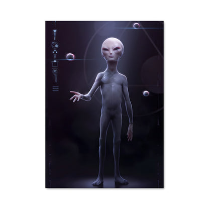 Poster Lumière Extraterrestre