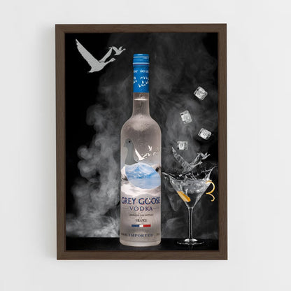 ap-grey goose-2 cadre Bois foncé