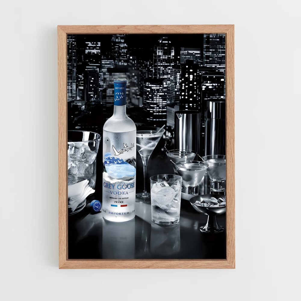 ap-grey goose-3 cadre Bois clair