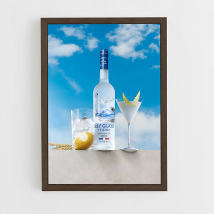 ap-grey goose-4 cadre Bois foncé