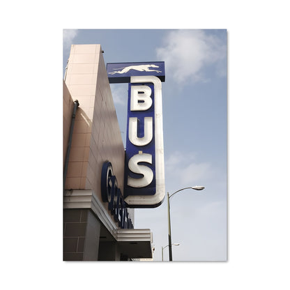 Poster Bluebird Diner
