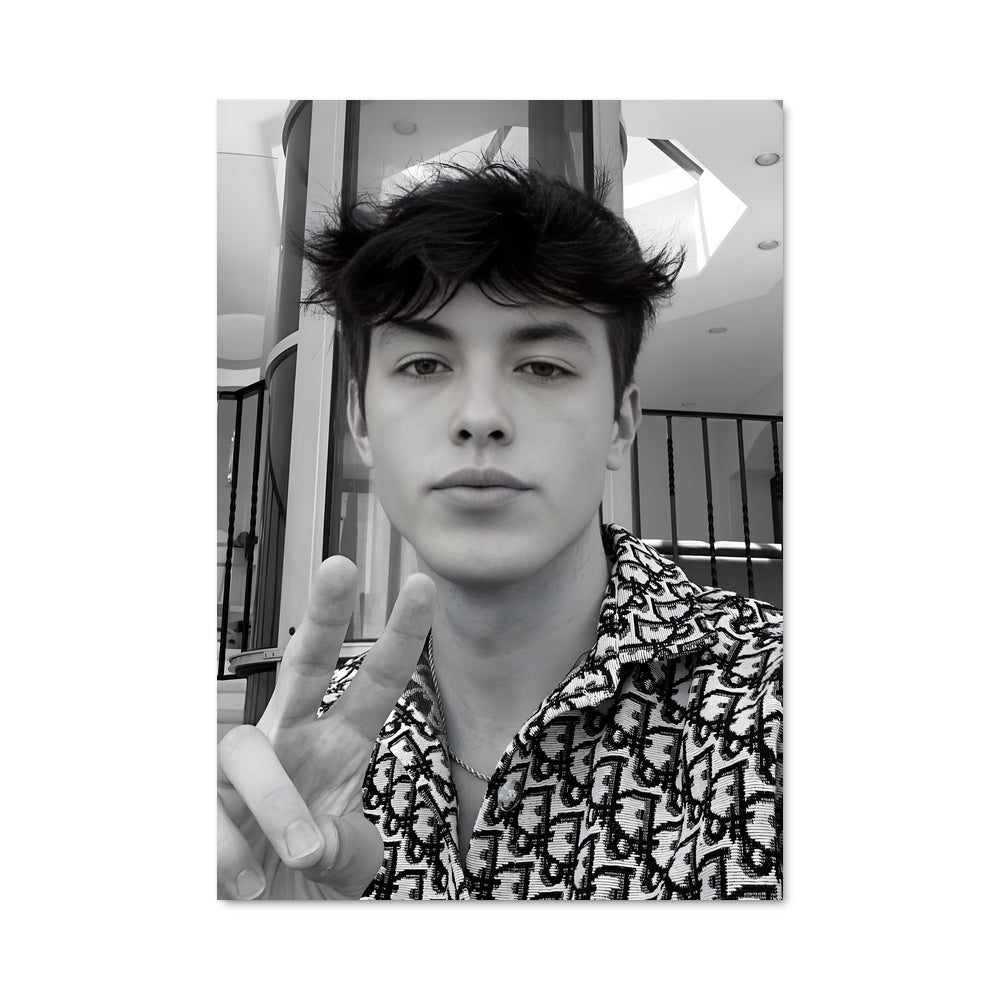 Poster Style Monochrome