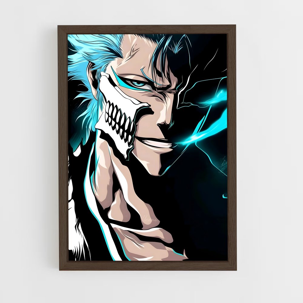 ap-grimmjow jaegerjaquez-10 cadre Bois foncé