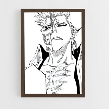 ap-grimmjow jaegerjaquez-8 cadre Bois foncé