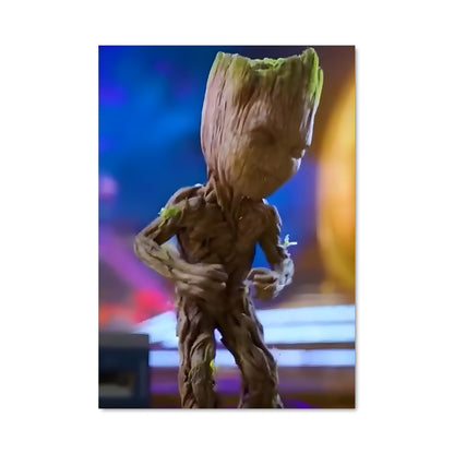 Poster Baby Groot's Groove