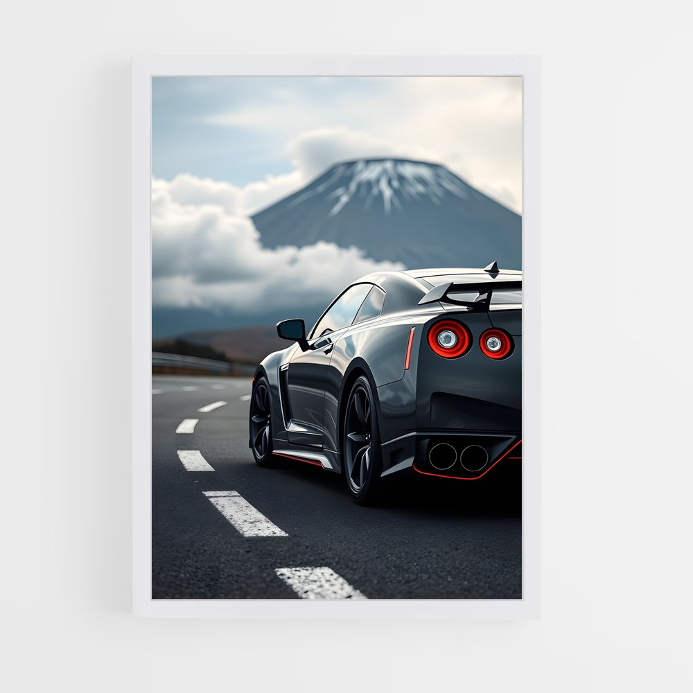 ap-gt-r nismo-12 cadre Blanc